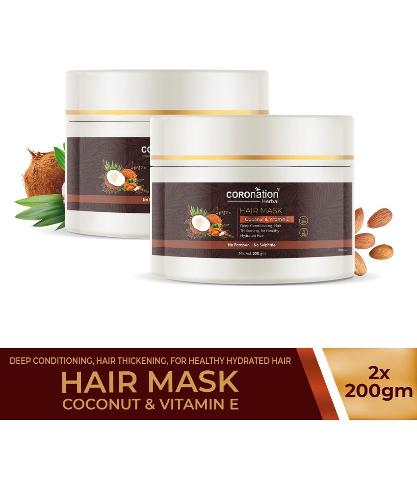     			coronation herbal  Coconut and Vitamin E -  Hair Mask Cream 400 g