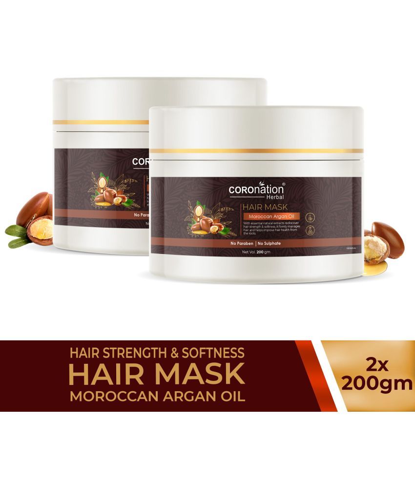     			coronation herbal  Moroccan Argan Oil -  Hair Mask Cream 400 g