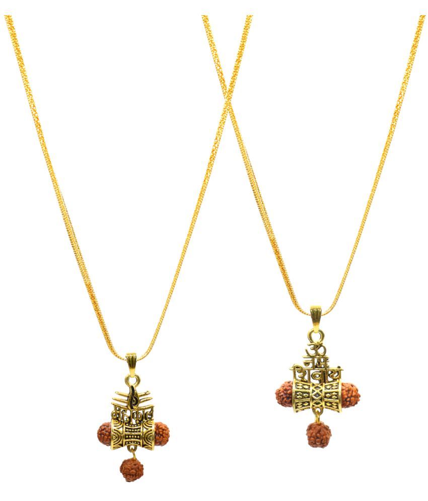 Mahakal gold locket clearance