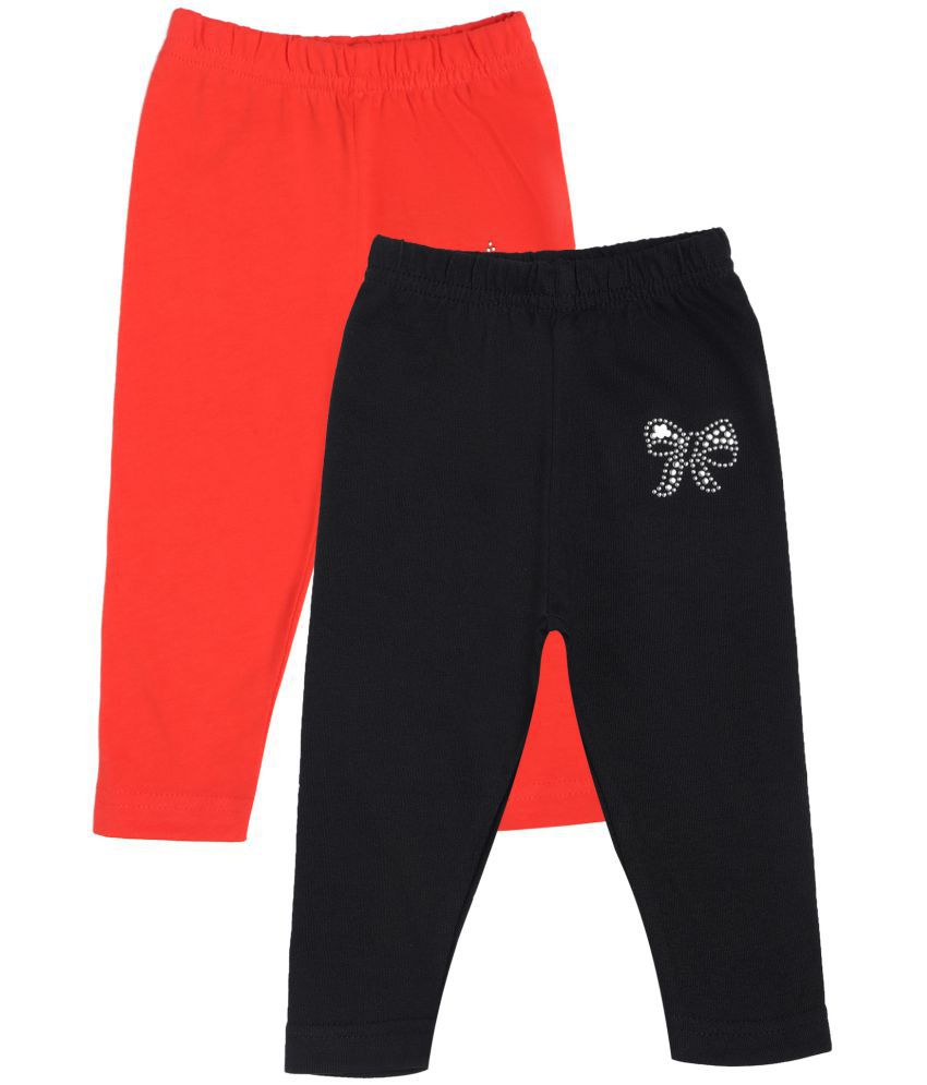     			GIRLS TRACK PANT SOLID RED & BLACK