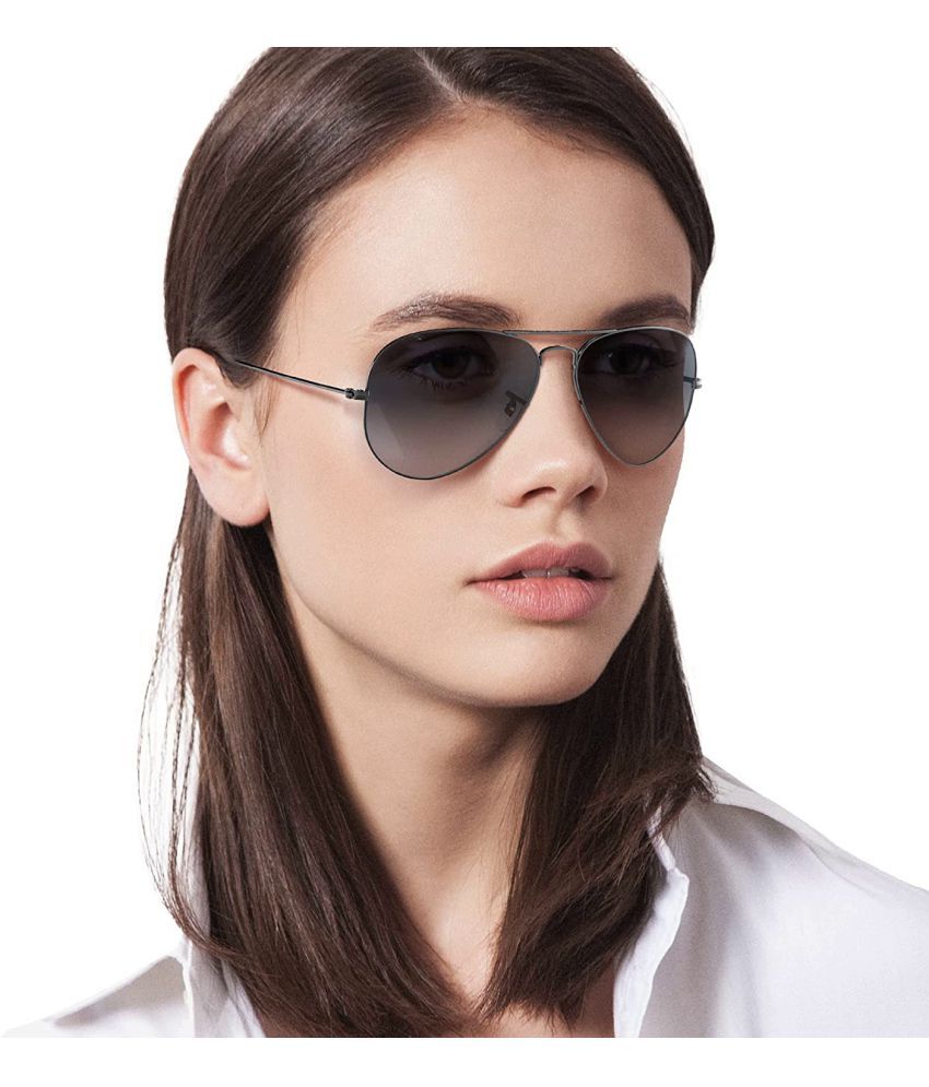     			RESIST EYEWEAR - Black Pilot Sunglasses Pack of 1