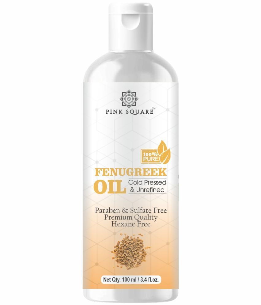     			pink square 100% Cold Pressed Pure Fenugreek Oil For Hair Growth 100 mL