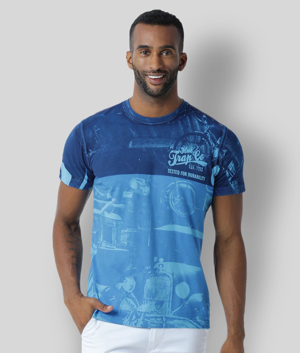 Buy Huetrap - Turquoise 100% Cotton 