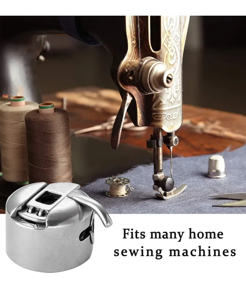 Shree Shyam® Sewing Machine Bobbin Case Stainless Steel Bobbin