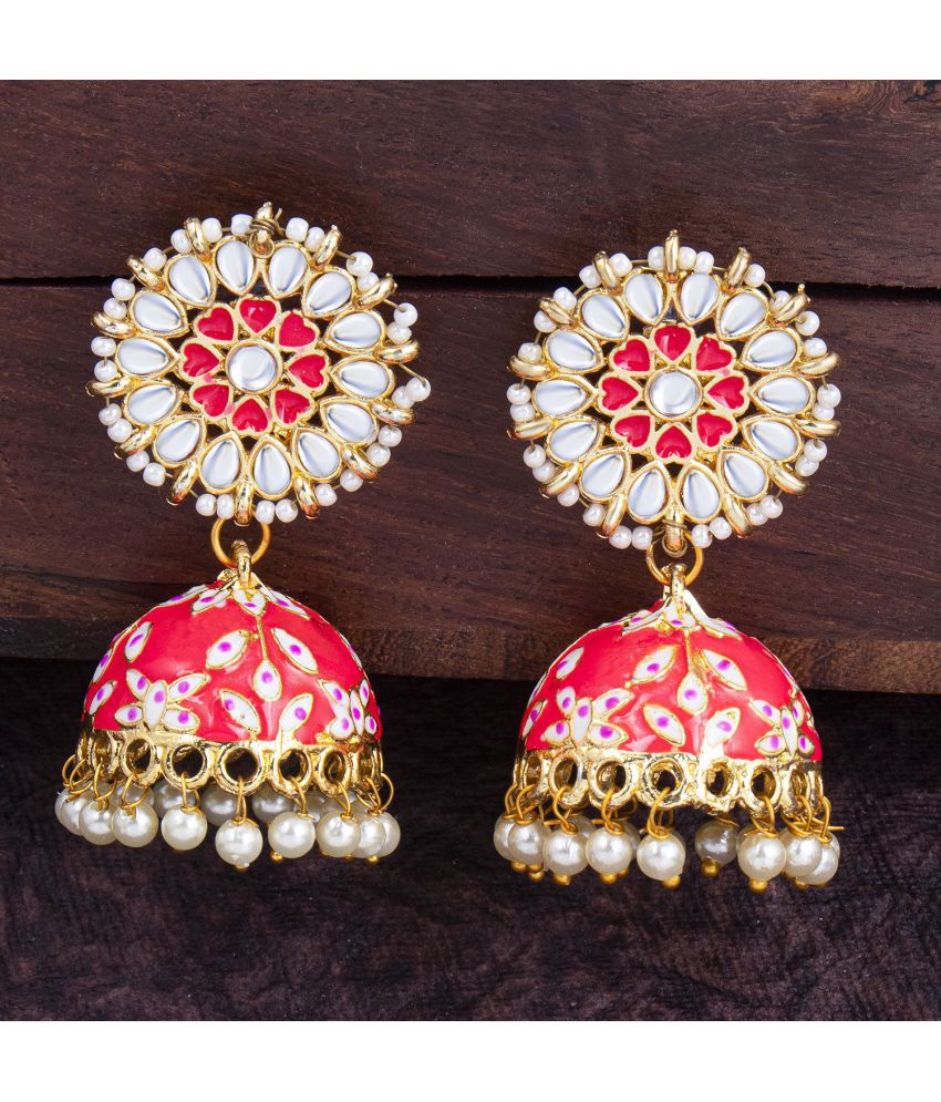     			Sukkhi Graceful Gold Plated Jumaki Earring For Women