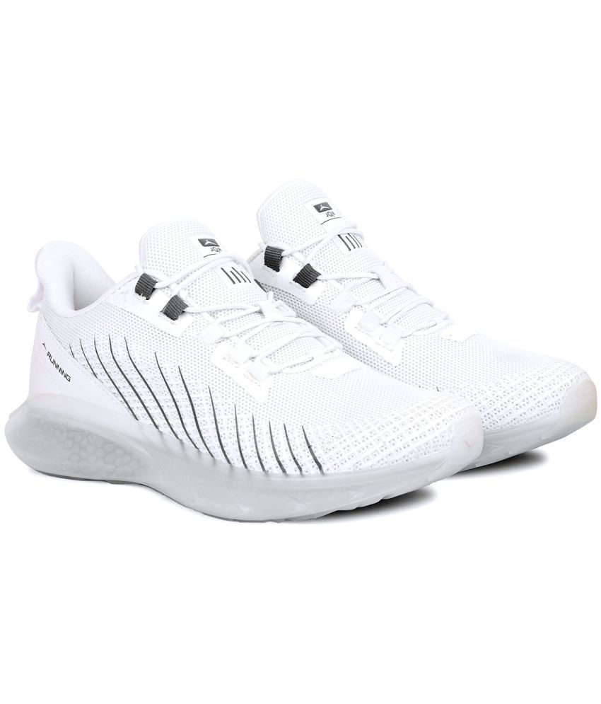     			JQR BOUNCER White Running Shoes