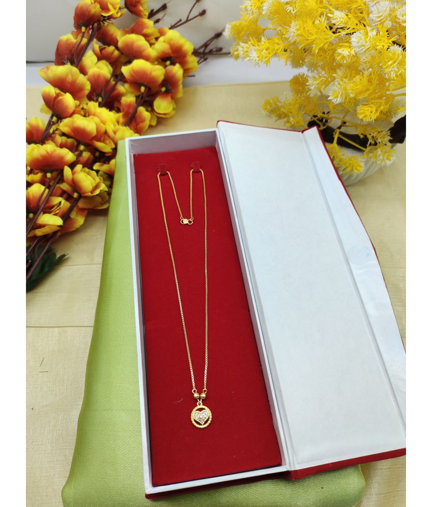     			MGSV Gold Plated  Mangalsutra Ad pendant Necklace Tanmaniya nallapusalu pendant with Chain for women and Girls