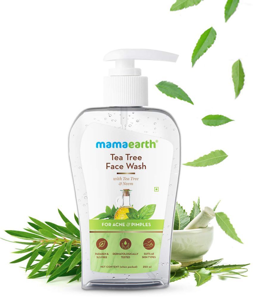     			Mamaearth Tea Tree Face Wash with Neem for Acne & Pimples - 250ml