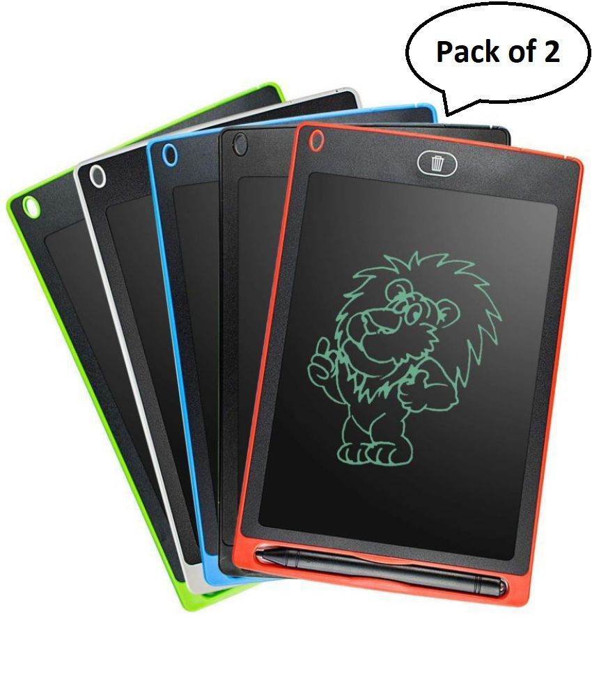     			(Pack of 2) 8.5 Inch LCD Writing Tablet Pad, Electronic Handwriting Drawing writer Board