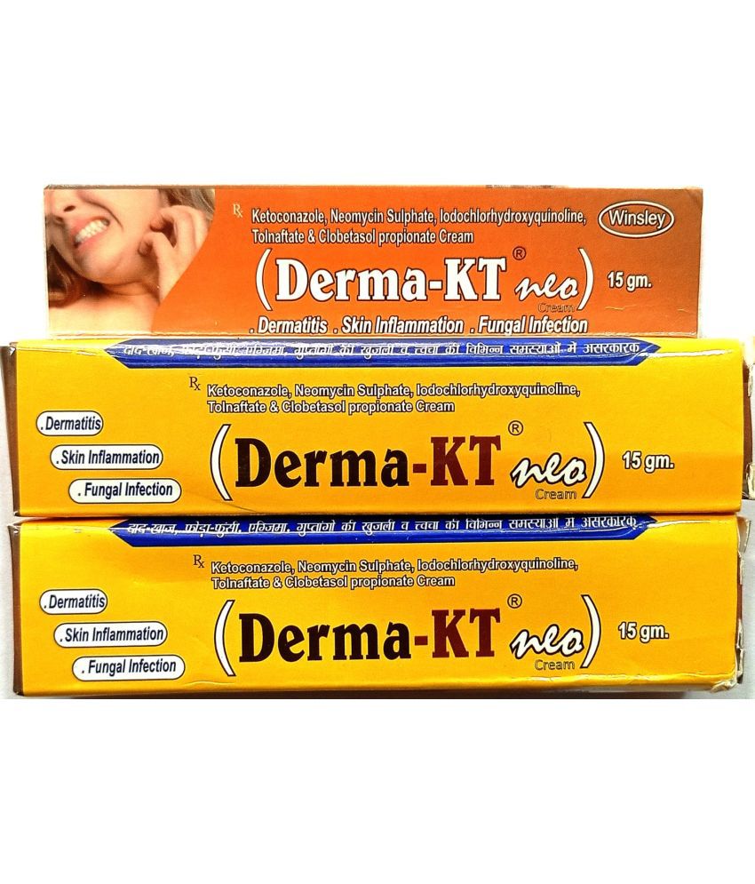     			DERMA KT 15 GM CREAM ( PACK OF 10) Day Cream 150 gm Pack of 10