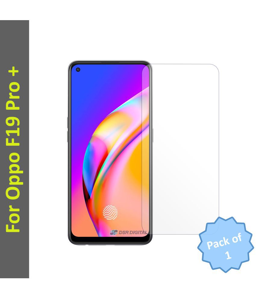 DSR Digital Tempered Glass For Oppo F19 Pro Plus 0.3 Glass -