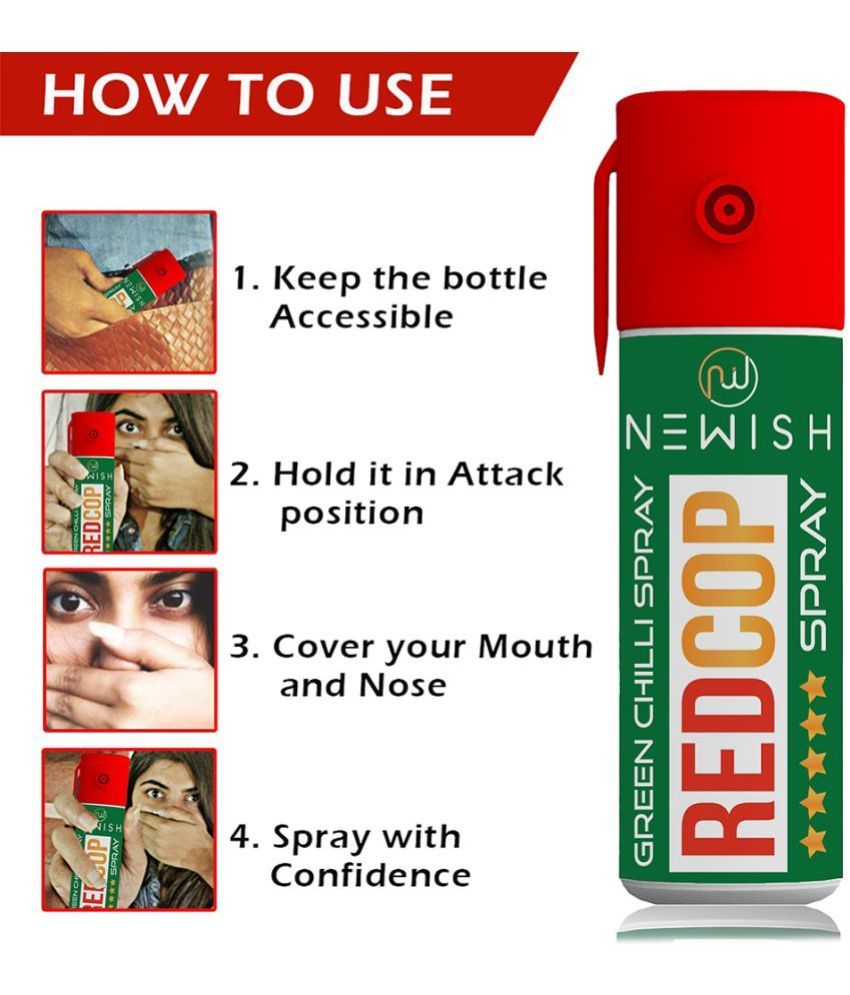 Newish Green Chilli Pepper Spray Pack of 5 Buy Newish Green Chilli
