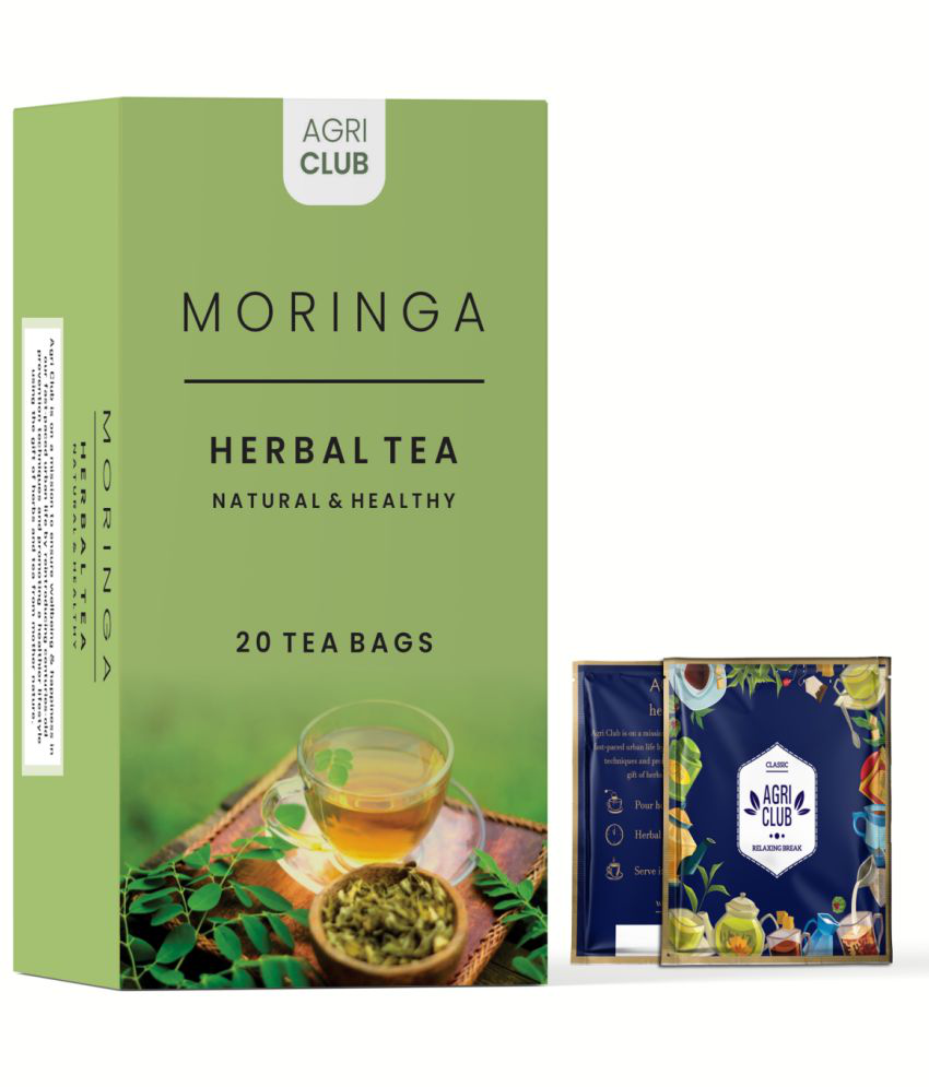     			AGRI CLUB Black & Herbal Tea Bags Moringa Infusion Tea 20 no.s