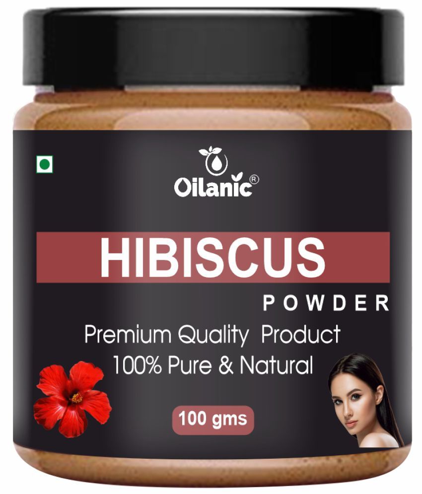     			Oilanic Natural Hibiscus Powder For Haircare Face Mask Masks 100 gm