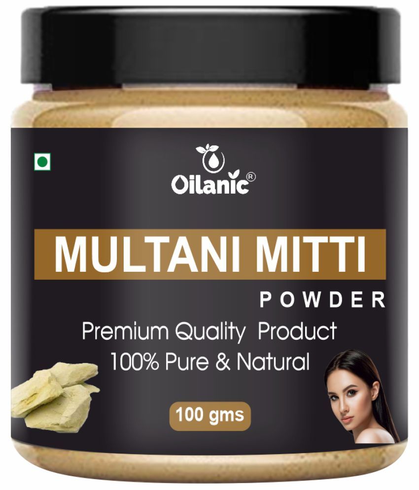     			Oilanic Natural Multani Mitti Powder For Haircare Face Mask Masks 100 gm