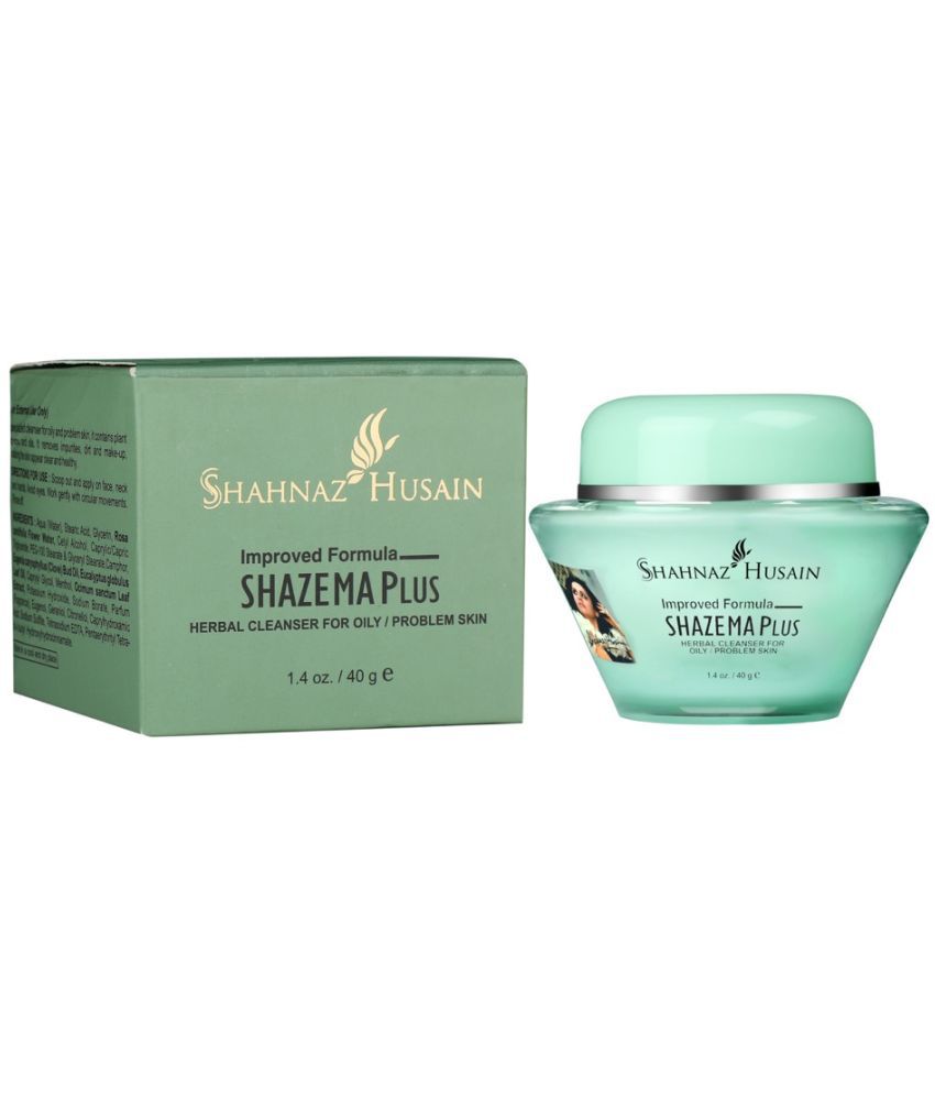     			Shahnaz Husain Shazema Plus - Herbal Cleanser for Oily / Problem Skin - 40 gm