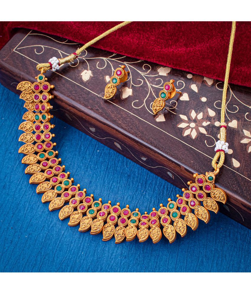     			Sukkhi Alloy Multi Color Traditional Necklaces Set Collar