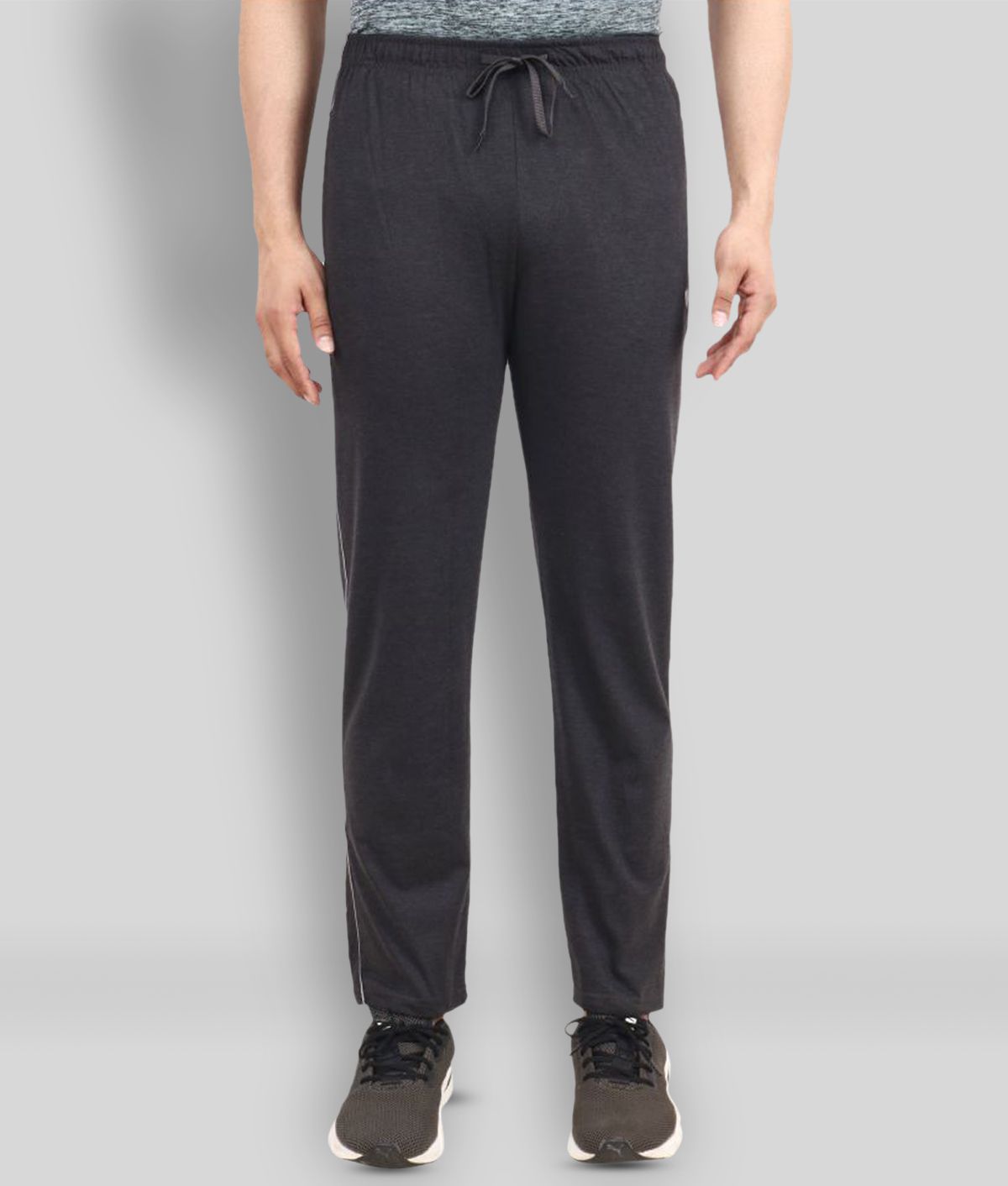     			NEUVIN - Charcoal Cotton Men's Trackpants ( Pack of 1 )
