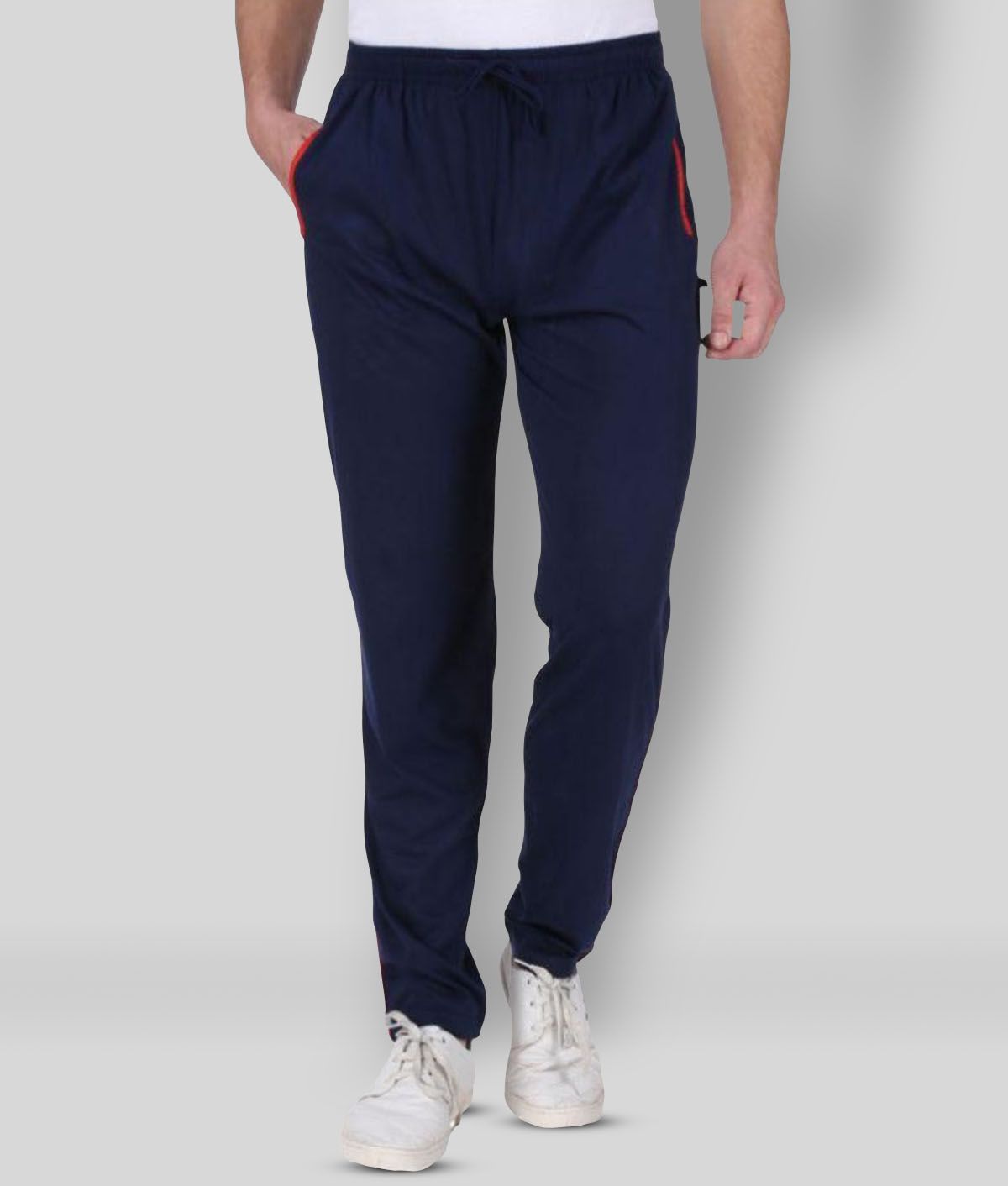     			Neo Garments - Navy Blue Polyester Men's Trackpants ( Pack of 1 )