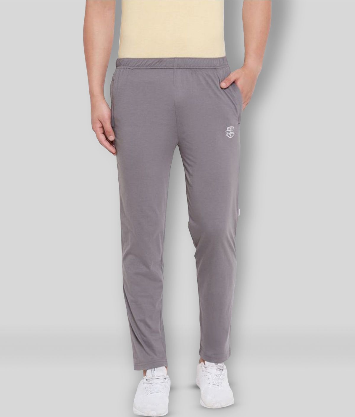     			ZOTIC - Grey Cotton Blend Men's Trackpants ( Pack of 1 )
