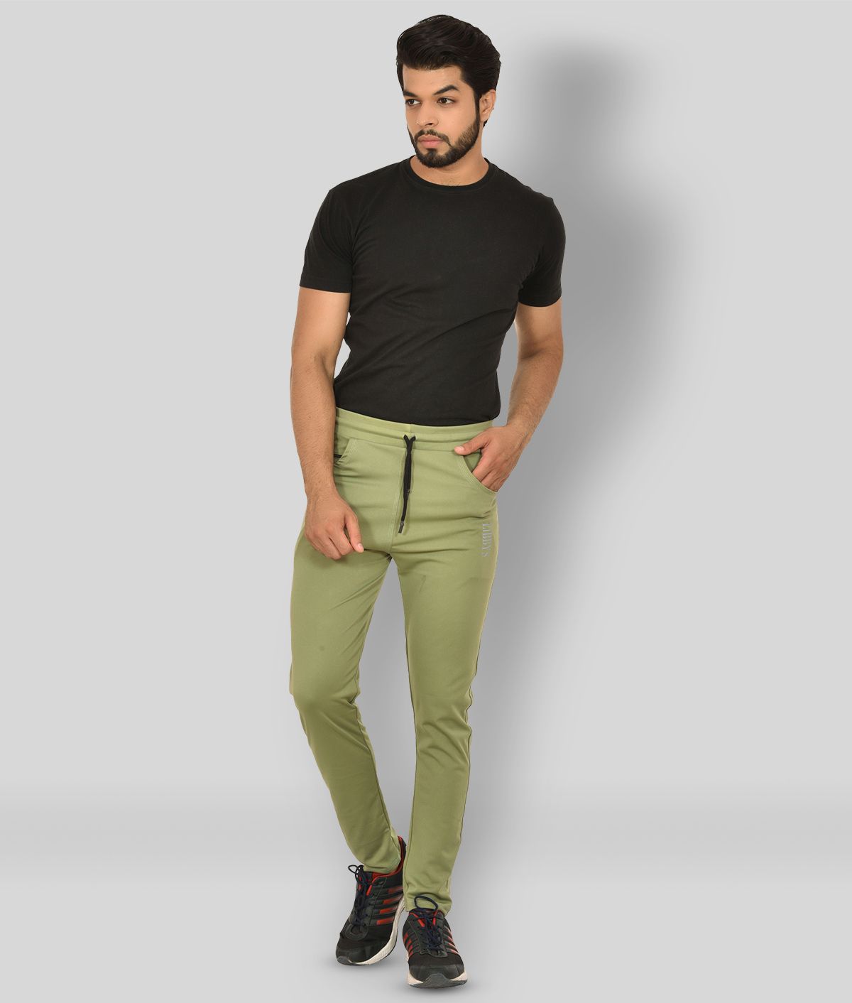 Buy libby s - Green Cotton Blend Men's Trackpants ( Pack of 1 ) Online ...