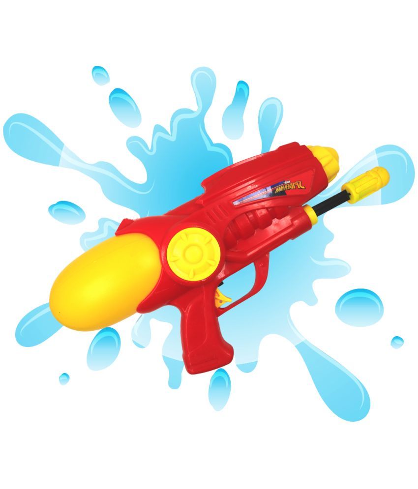     			Blaster Shape Holi Pichkari Water Gun Easy to Hold in Small Kids Hand Non Pressure Squirt Pistol Water Play Toy Pump