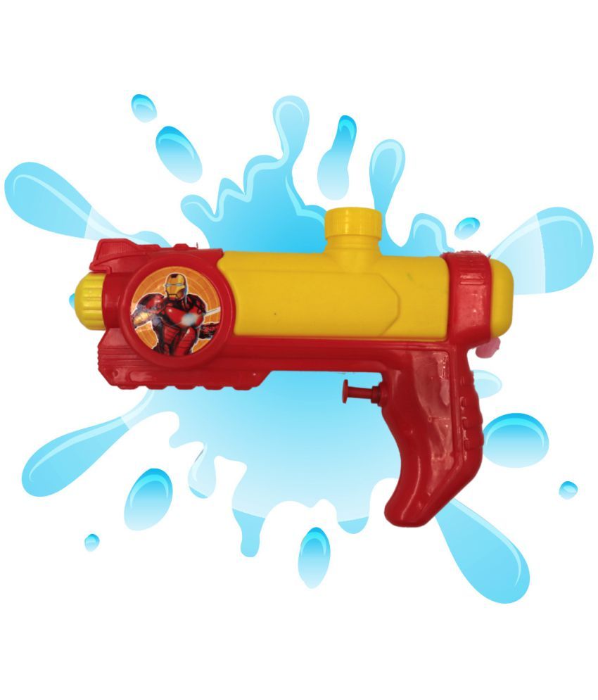     			DealBindaas Blaster Shape Holi Pichkari Water Gun Easy to Hold in Small Kids Hand Non Pressure Squirt Pistol Water Play Toy Pump