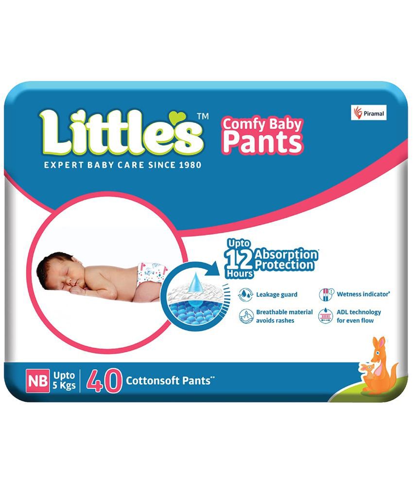 Littles New Born Diapers pack of 1