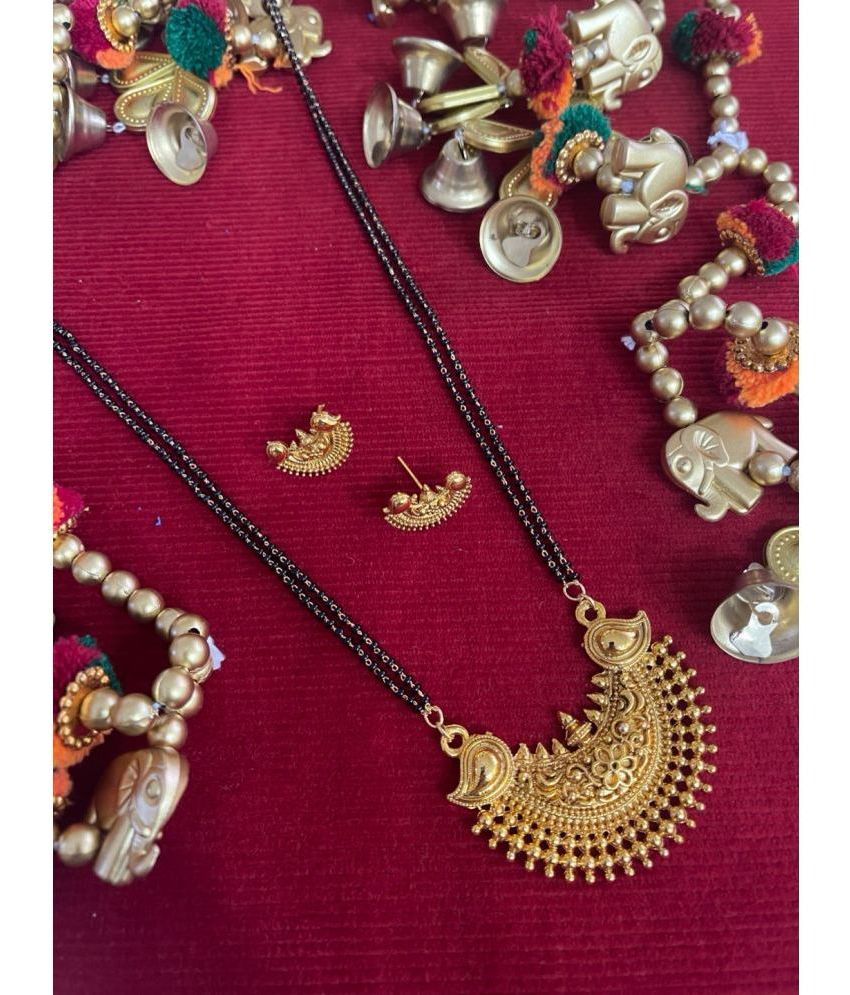 mangalsutra designs long gold