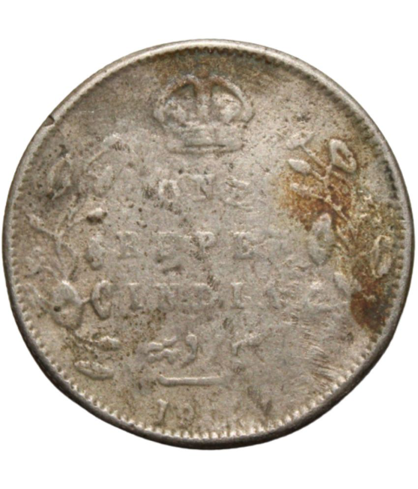     			1 Rupee 19XX - King Edward VII - British India Rare Coin