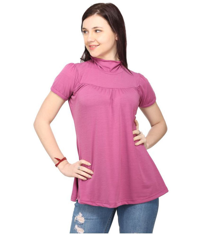     			Ess Emm Clothing Cotton Pink A-Line