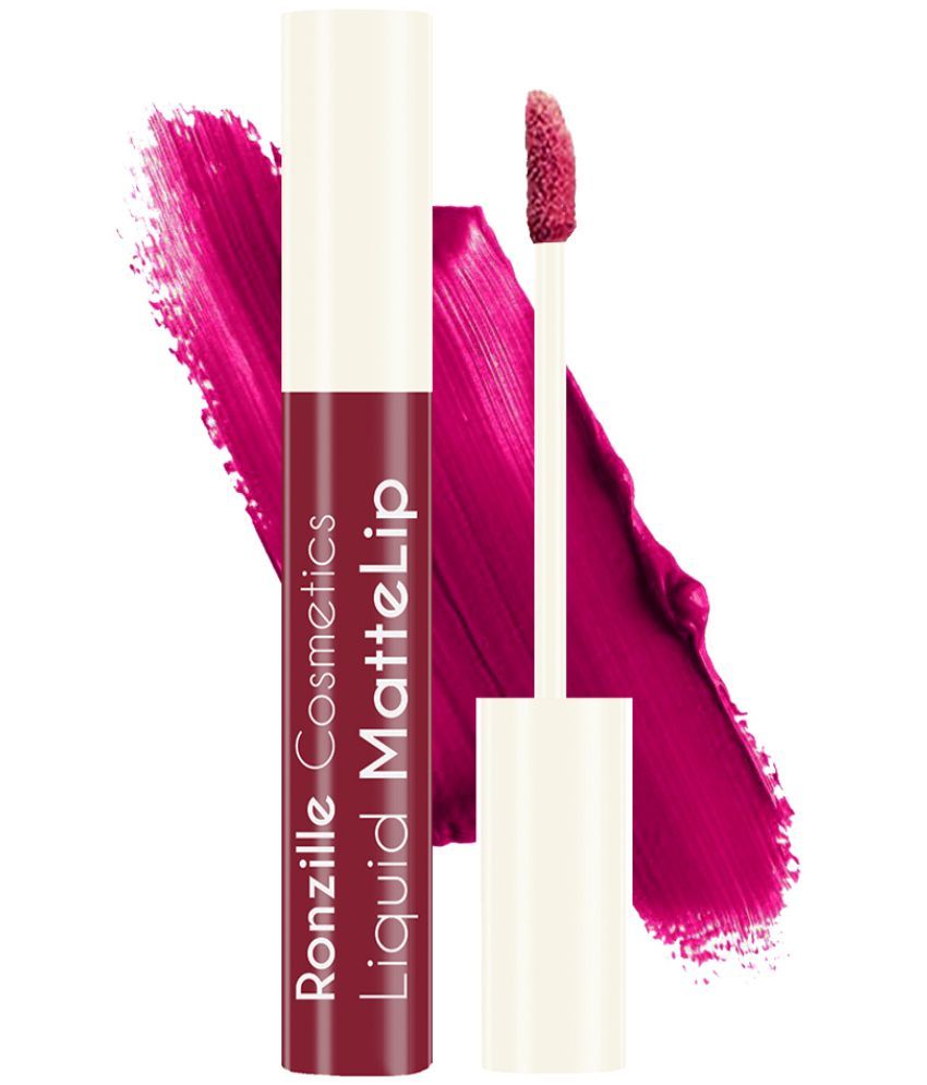     			Ronzille Liquid Lipstick Fuchsia 5 g