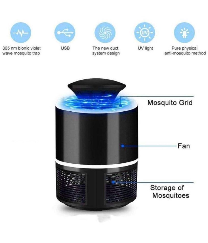     			SACHINSALES Photocatalysis Mute LED Electronic Mosquito Killer Machine |Trap, Bug Zapper and Insect Killer Night Lamp for Pest Control for Bed Room