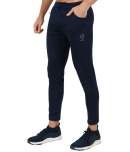 GIYSI - Navy Blue Lycra Men's Trackpants ( Pack of 1 )