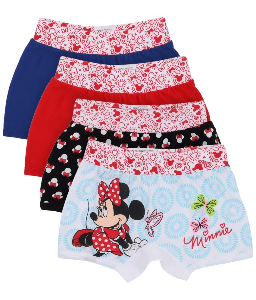     			MINNIE & FRIENDS GIRLS SHORTS SOLID ASSORTED Pack Of 4