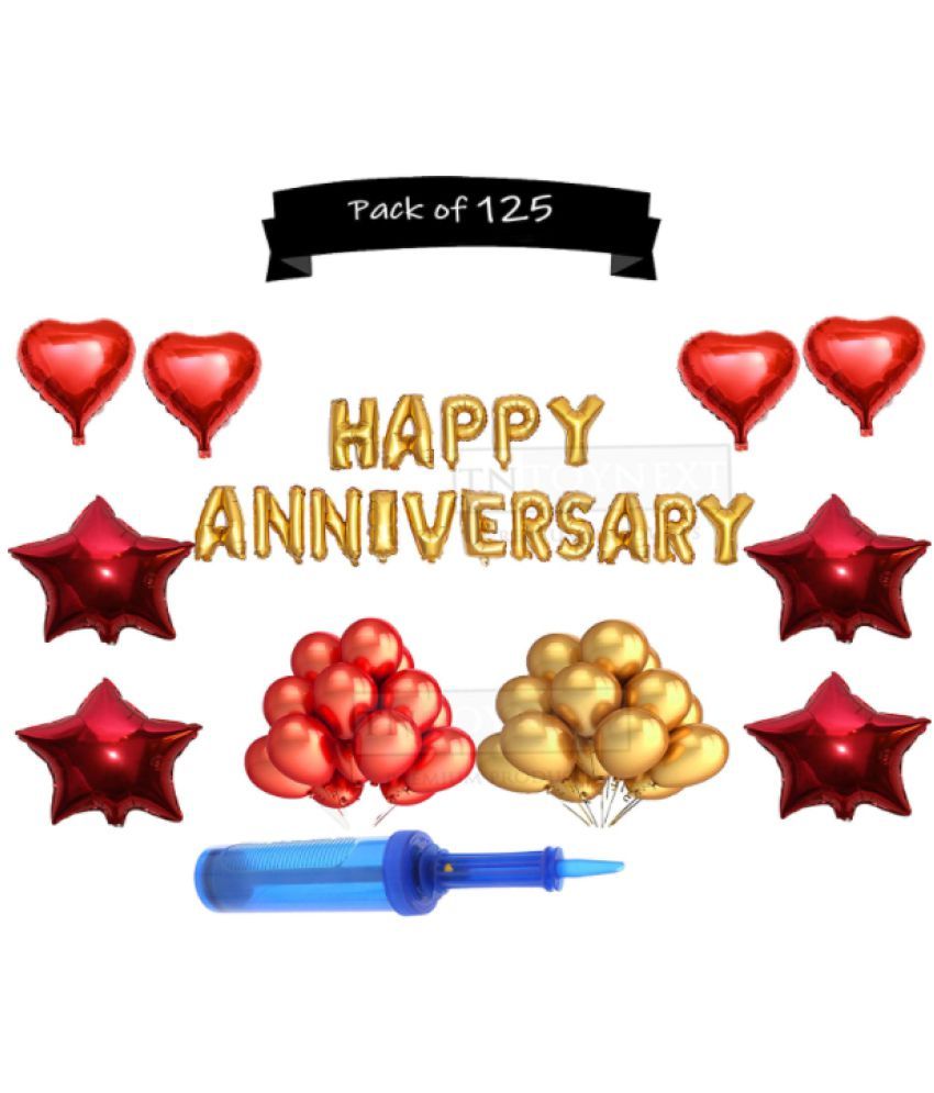     			Lovely Happy Anniversary kit of 76 pcs combo set