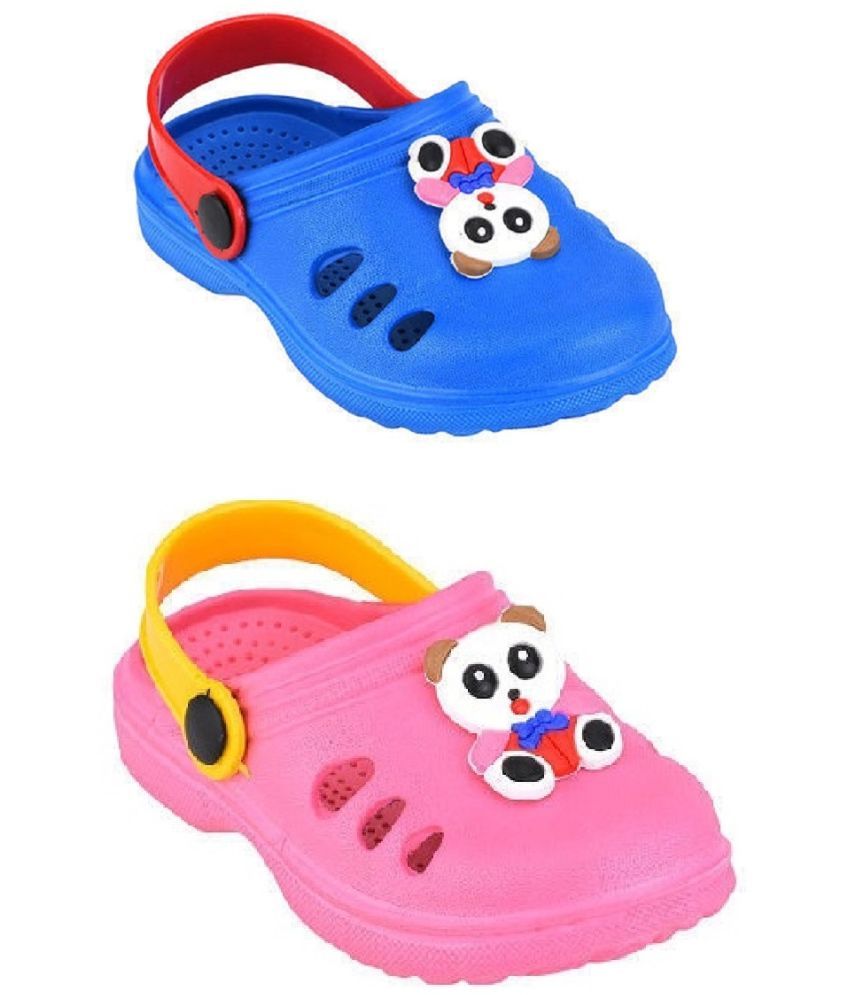     			NEOBABY Casual Clog for Kids Boys and Girls(Pack of 2)