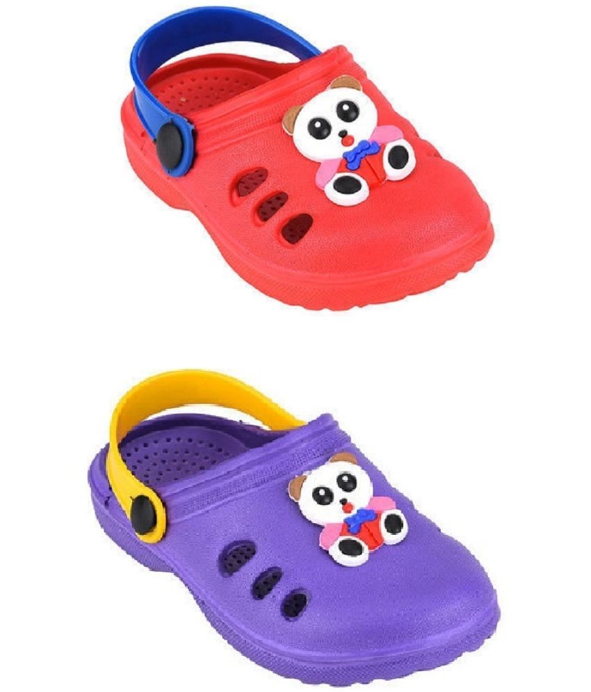     			NEOBABY Casual Clog for Kids Boys and Girls(Pack of 2)