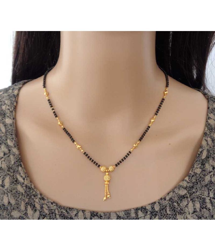     			Soni jewellery - Gold Mangalsutra ( Pack of 1 )