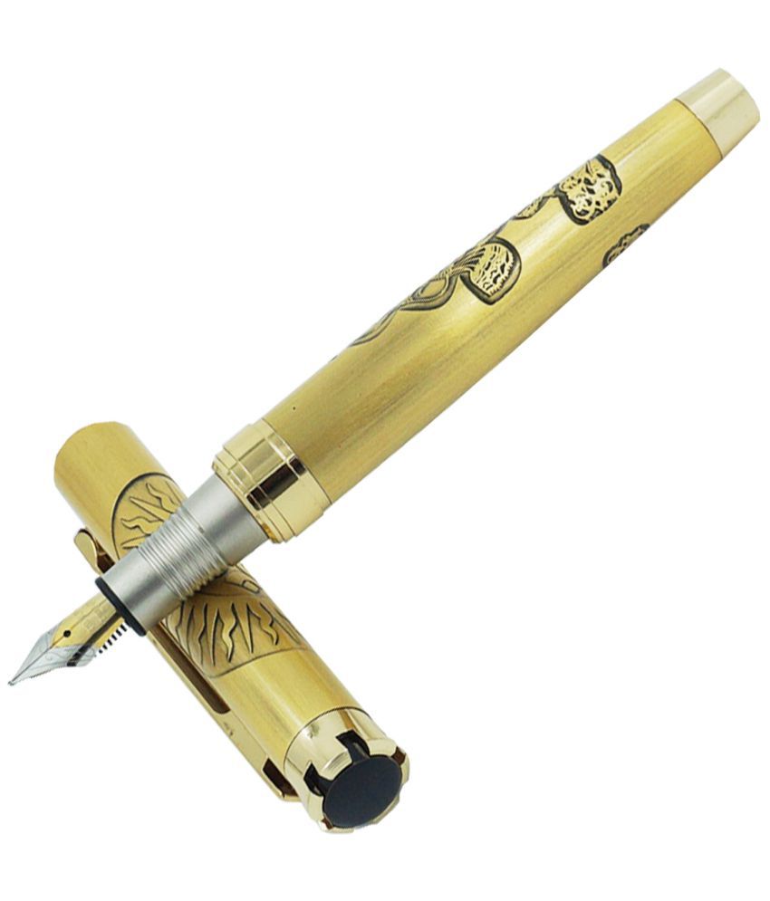 Auteur - Gold Medium Line Fountain Pen (Pack of 1)
