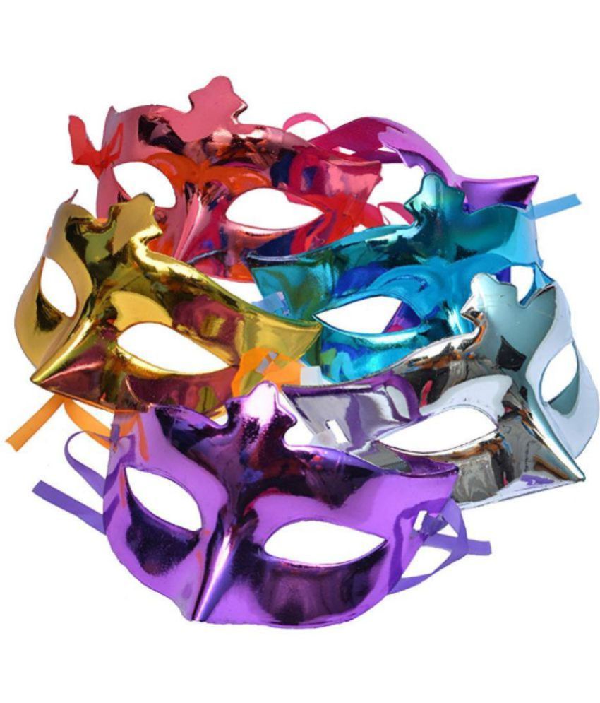     			Blooms  Party Masquerade eye accessories (6 pcs)