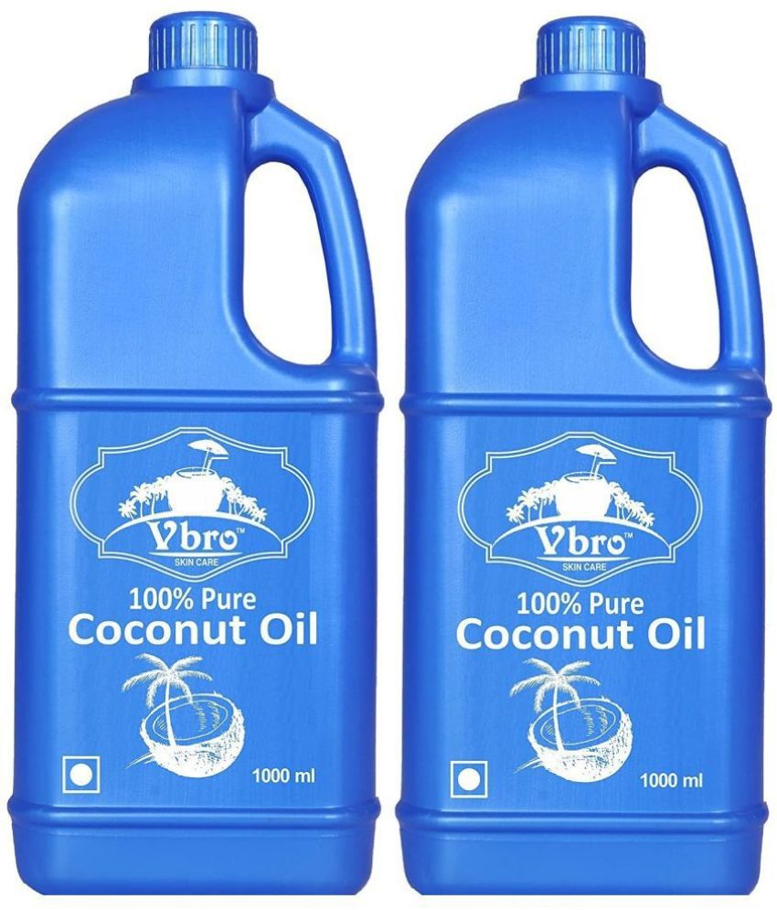 Buy VBRO SKINCARE COCONUT HAIR OIL (2LTR) 2PACKS - Hair Growth Coconut Oil  1000ml ( Pack of 2 ) Online at Best Price in India - Snapdeal