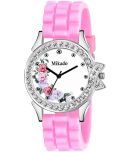 Mikado - Pink Silicon Analog Womens Watch