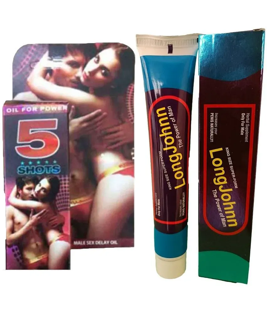 Dr Chopra 5 Shots Delay oilÂ & LONG JOHN CREAM FOR MEN- SUPER FORM PENIS  ENLARGEMENT CREAM: Buy Dr Chopra 5 Shots Delay oilÂ & LONG JOHN CREAM FOR  MEN- SUPER FORM