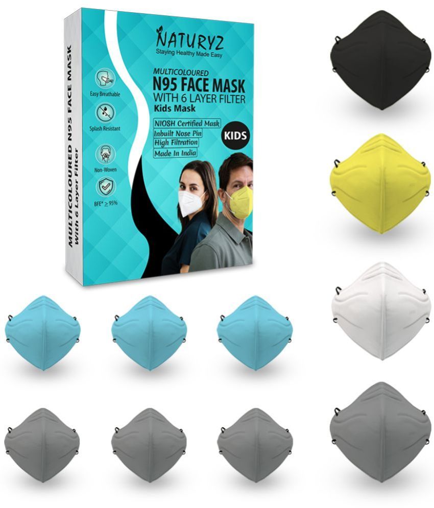 Naturyz N95 NIOSH Certified Kids Face Mask with 6 Layer Protection