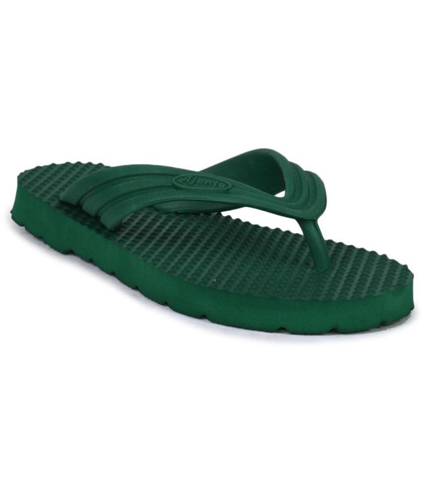     			Ajanta - Green Men's Massage Flip Flop