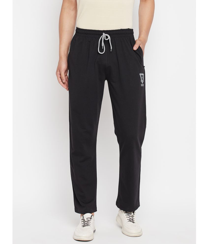     			First Krush - Black Cotton Men's Trackpants ( Pack of 1 )