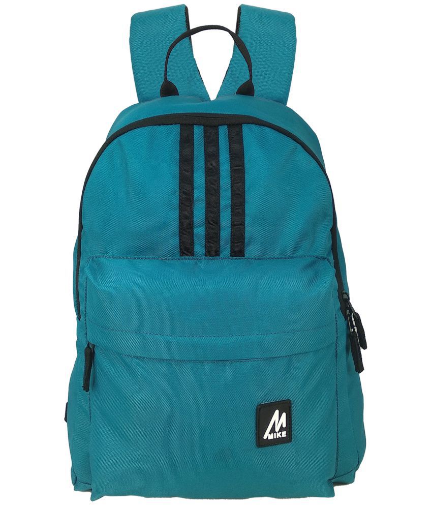     			MIKE 20 Ltrs Blue Polyester College Bag