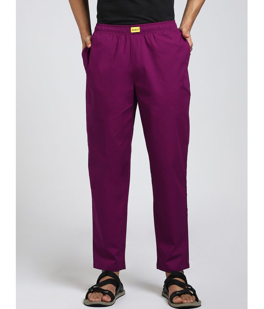 Bewakoof Purple Pyjamas Single Pack