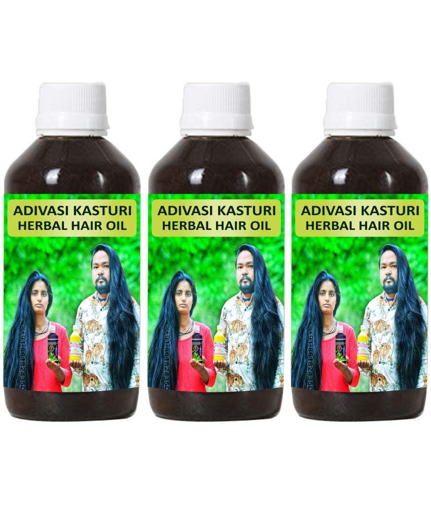     			Oilanic Adivasi Kasturi Hair Oil For Anti Hair Fall Combo of  50 mL Pack of 3